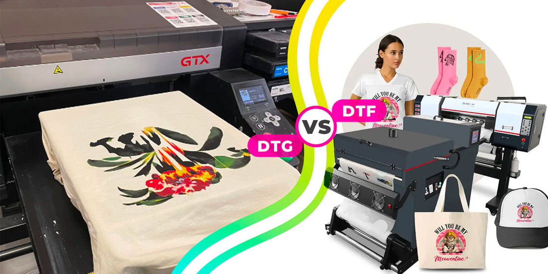 Ποια είναι η διαφορά μεταξύ DTF και DTG