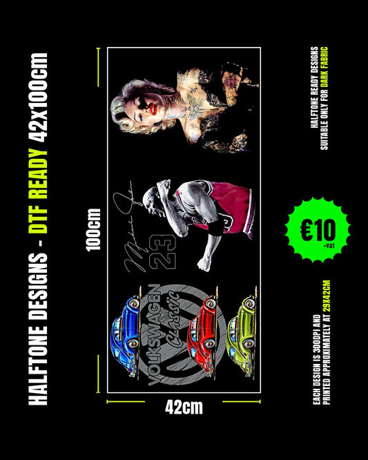 DTF Ready Designs V12