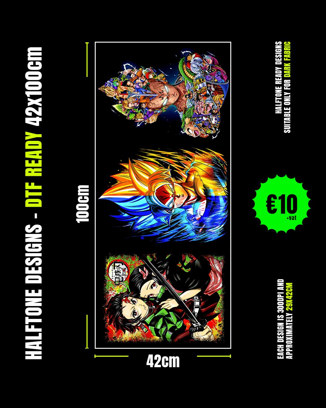 DTF Ready Designs V6